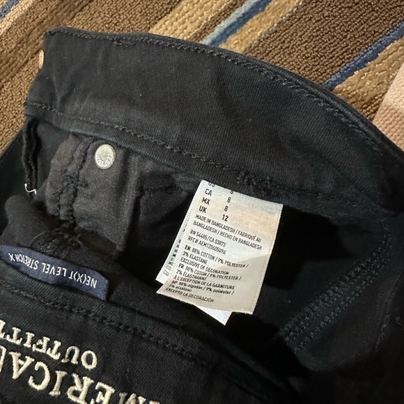 American eagle black jean shorts - Picture 3 of 3